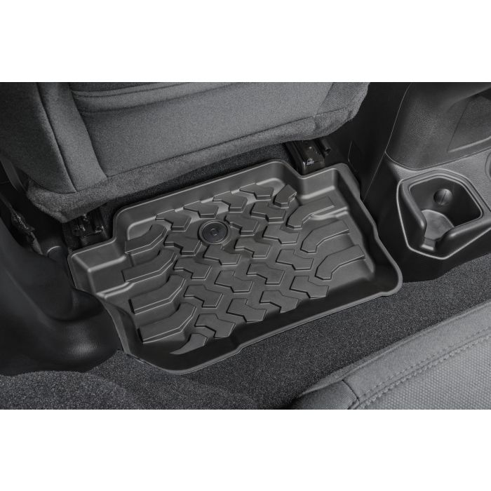 Quadratec  Ultimate Jeep Licensed Floor Liners for 18-26 Jeep Wrangler JL 2-Door