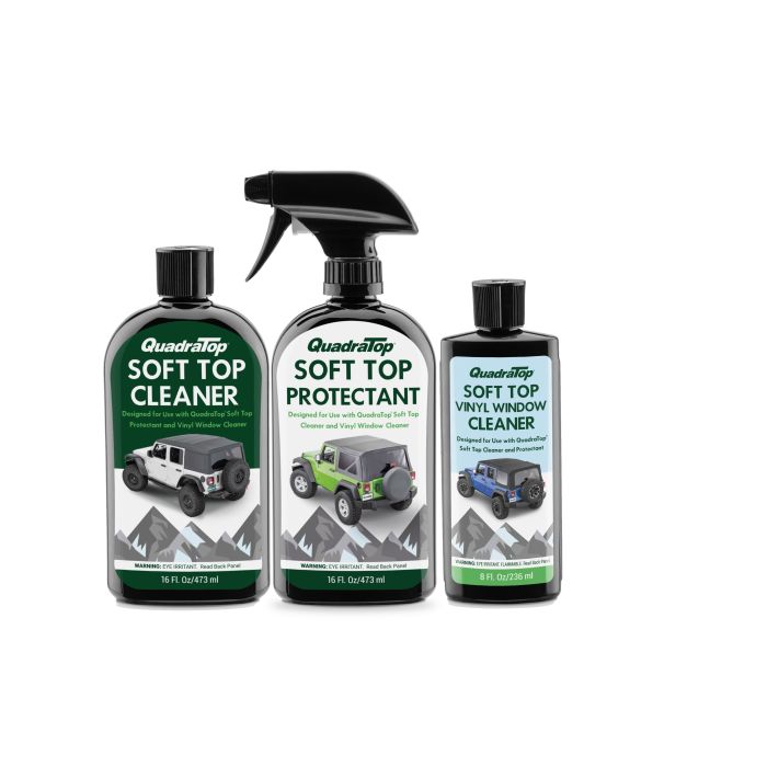 QuadraTop  Soft Top Cleaner & Protectant Kit 