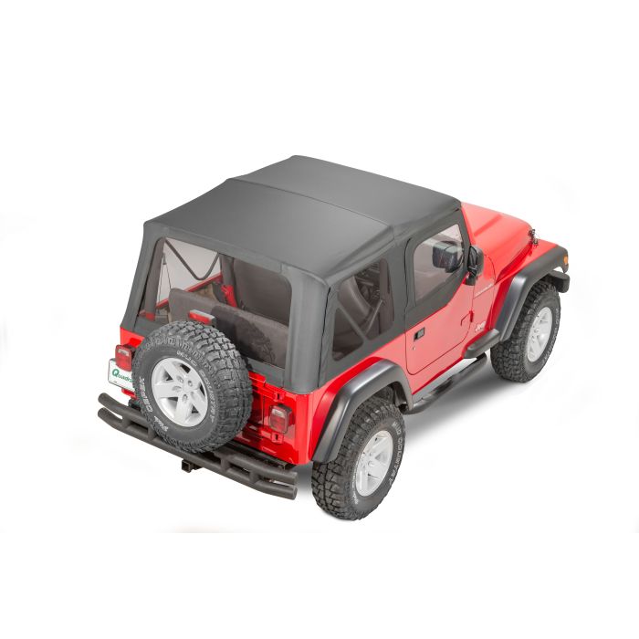 QuadraTop  Gen II Complete Soft Top with Upper Doors   for 97-06 Jeep Wrangler TJ 