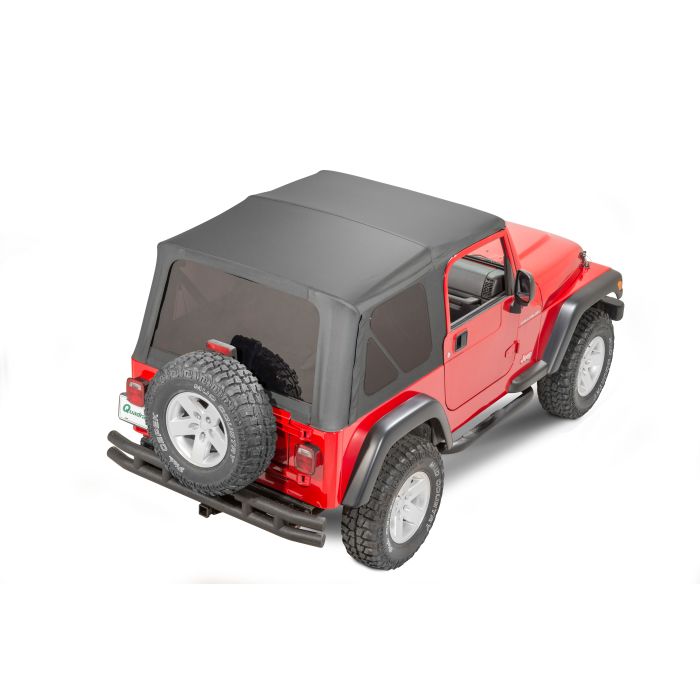QuadraTop  Gen II Complete Soft Top Without Doors  for 97-06 Jeep Wrangler TJ 