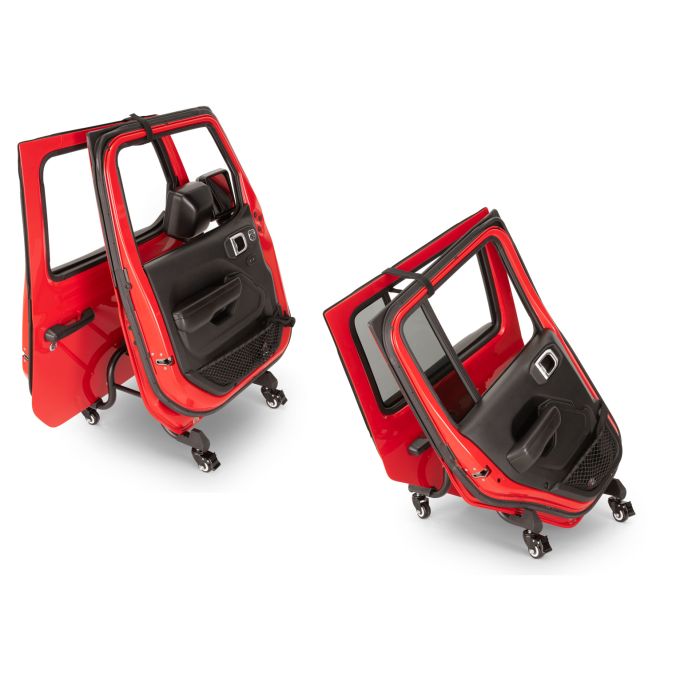 Quadratop Premium Door and Targa Panel Cart for 1976-23 CJ, Wrangler, Gladiator & Bronco (2qty)