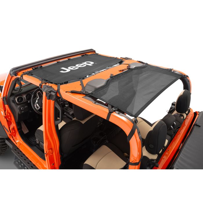 QuadraTop  Freedom Mesh Bimini Top  for 20-26 Jeep Gladiator JT
