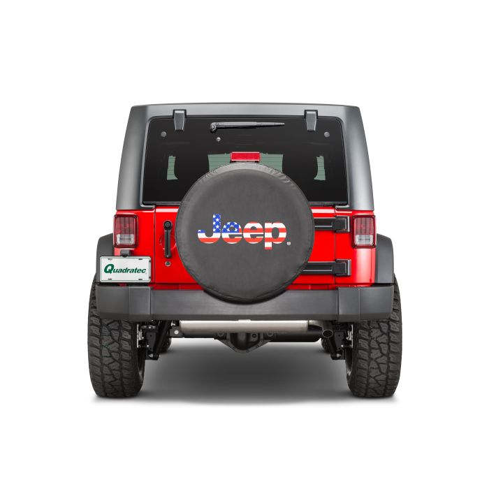 Quadratec "Jeep Flag" Tire Cover 29"-31"