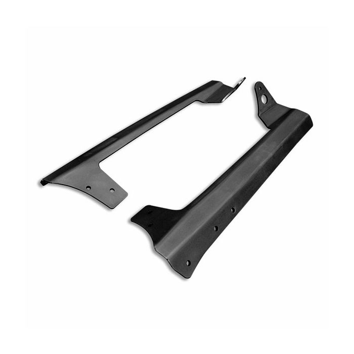 Quake LED QBJ388 Upper Windshield Light Bar Brackets for 97-06 Jeep Wrangler TJ