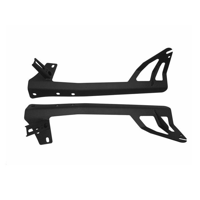 Quake LED  Upper Windshield Light Bar Brackets for 07-18 Jeep Wrangler JK