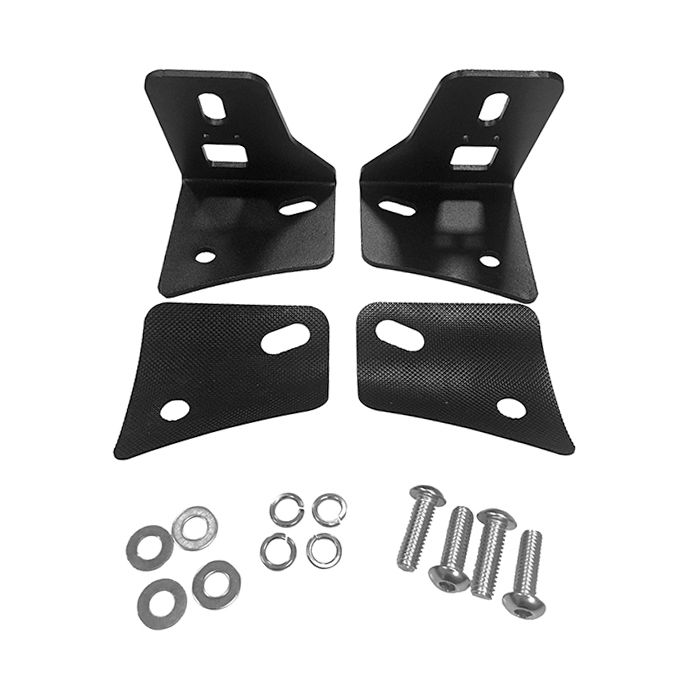 Quake LED QBJ946 Windshield Light Mount Pair for 97-18 Jeep Wrangler TJ & JK