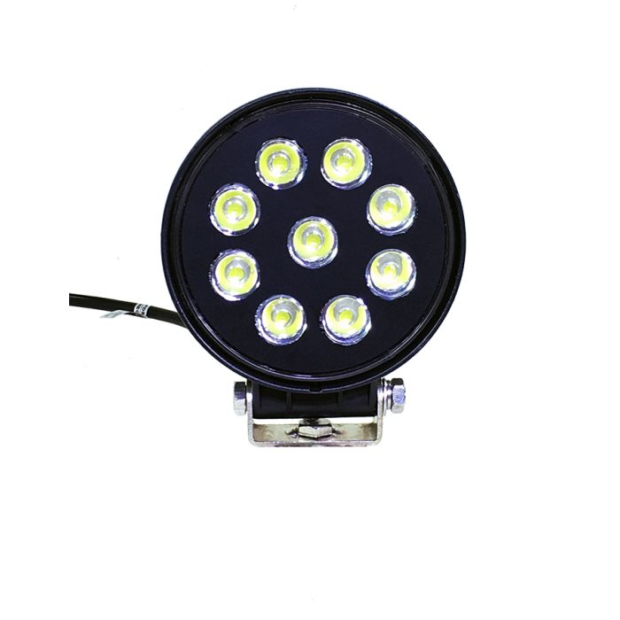Quake LED QFR793 Fracture RGB 4" Round LED Spot Light - Single 