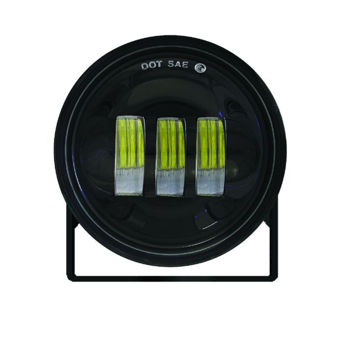 Quake LED  RGB 4" Round LED Spot Light Pod - Single 