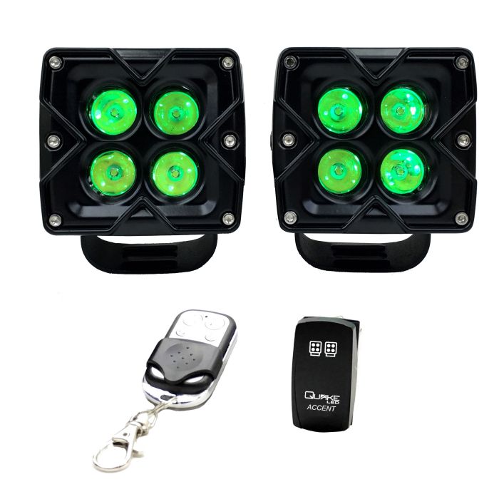 QUAKE LED SEISMIC 20W 3IN SPOT RGB PR
