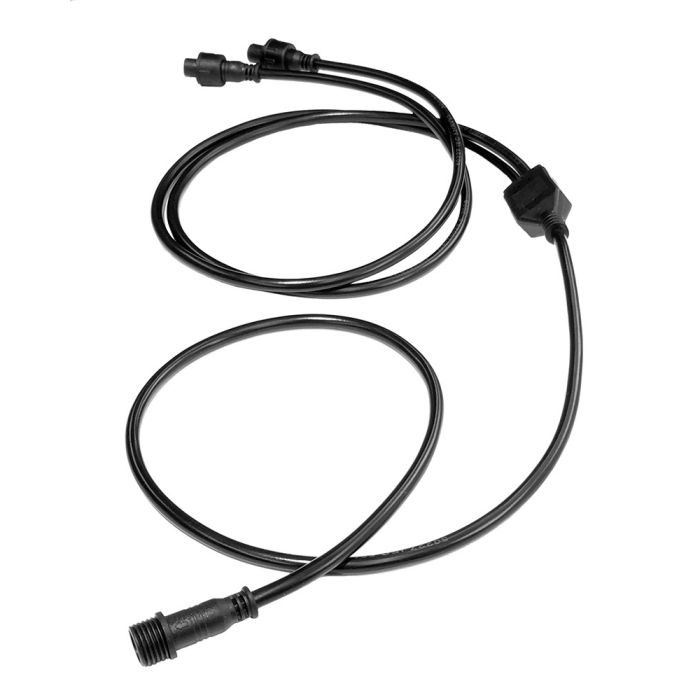 Quake LED QW838 1 to 2 RGB Y Splitter for RGB Whip Lights