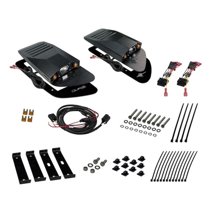 Quake LED QMT1445 Jeep Rubicon Hood Vent LED Lighting Kit for 18-25 Jeep Wrangler JL & Gladiator Rubicon
