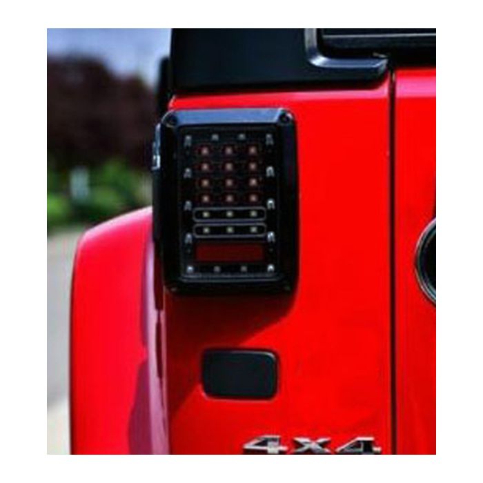 Quake LED  Tempest Series LED Tail Light Kit for 07-18 Jeep Wrangler JK