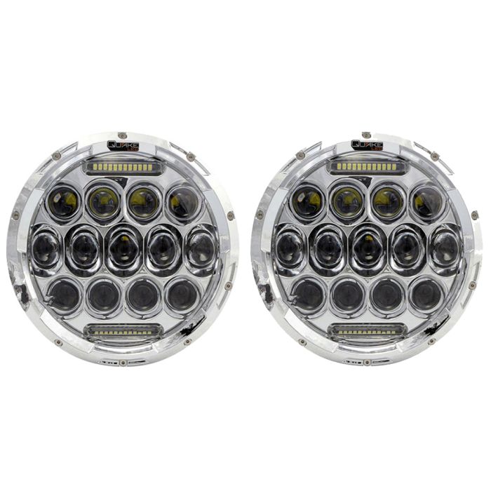QUAKE LED RGB CHR HEADLIGHTS JK CJ TJ