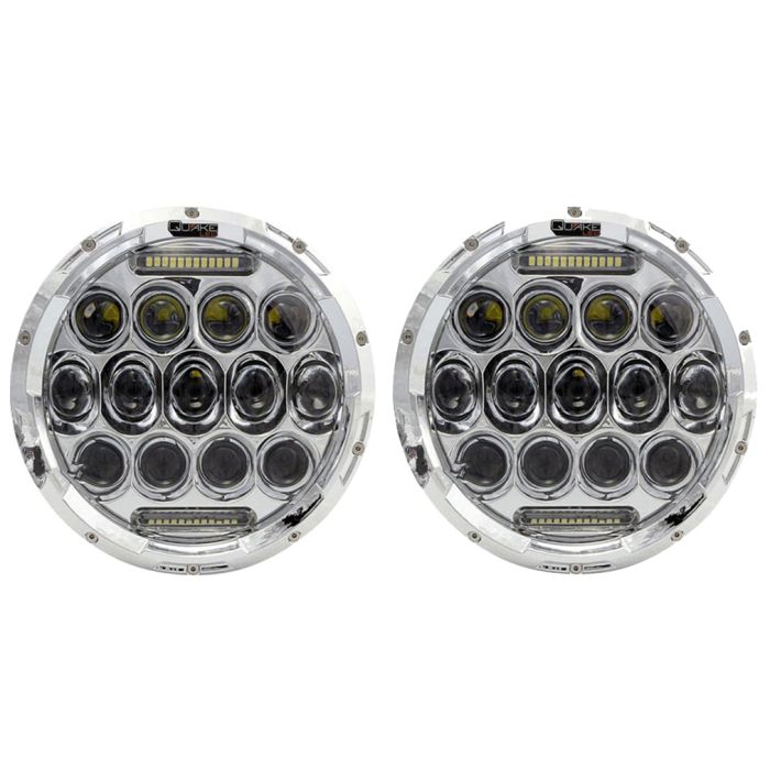 QUAKE LED RGB CHR HEADLIGHTS JK CJ TJ