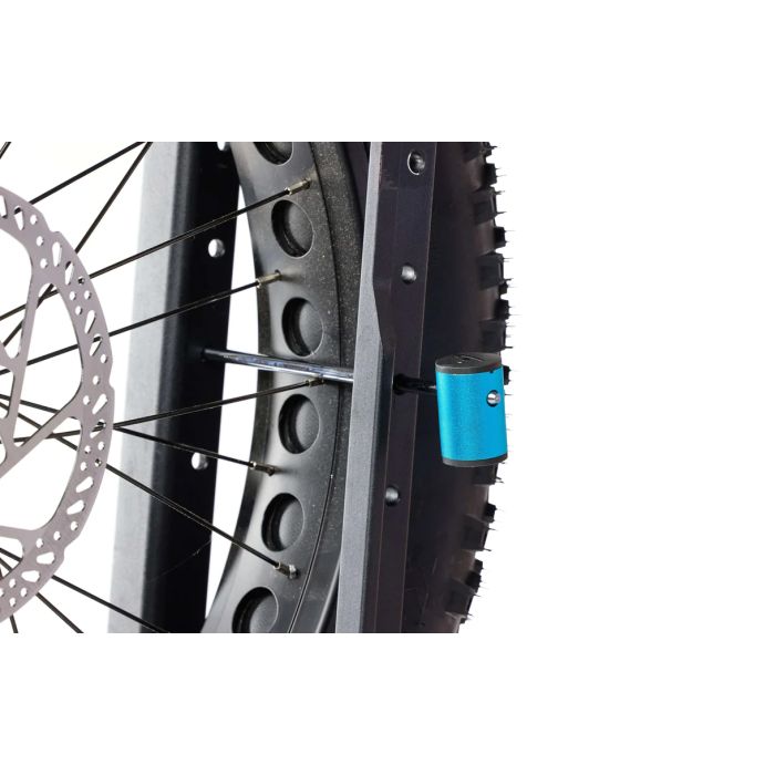 QuietKat FKP-27403 Pivot Pro Vehicle Hitch Rack Wheel Lock 