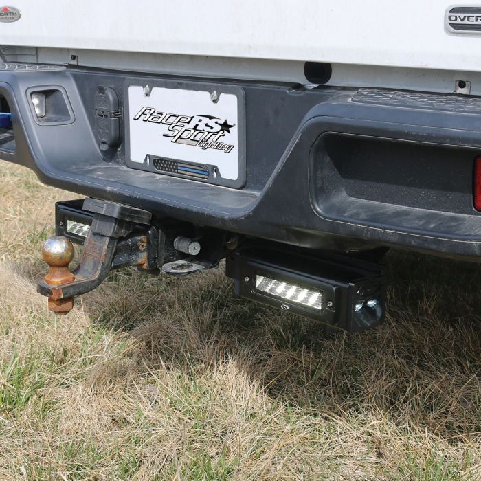 Race Sport Lighting JGHB20UP Hitch Bar Reverse Lights for 20-25 Jeep Gladiator JT