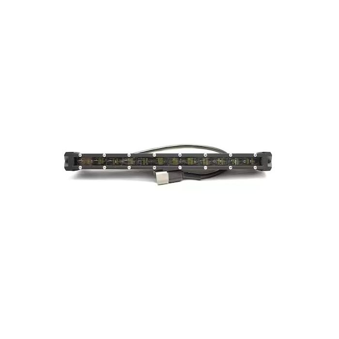 14in 5w LoPro Ultra Slim LED Light Bar with Amber Marker - Running Light Function 60w - Includes Rocker Switch & Harness