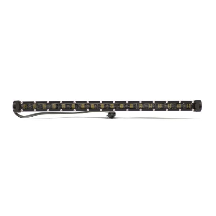 20in 5w LoPro Ultra Slim LED Light Bar with Amber Marker - Running Light Function  90w - Includes Rocker Switch Harness