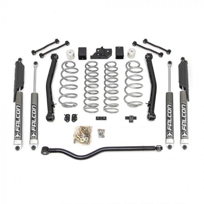 ReadyLift Suspension  Coil Spring Lift Kit with Falcon 2.1 Mono Shocks for 18-22 Jeep Wrangler JL