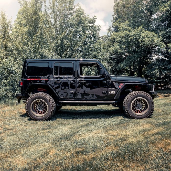 Reaper Off-Road  Immortal Side Step Bars for 18-24 Jeep Wrangler JL