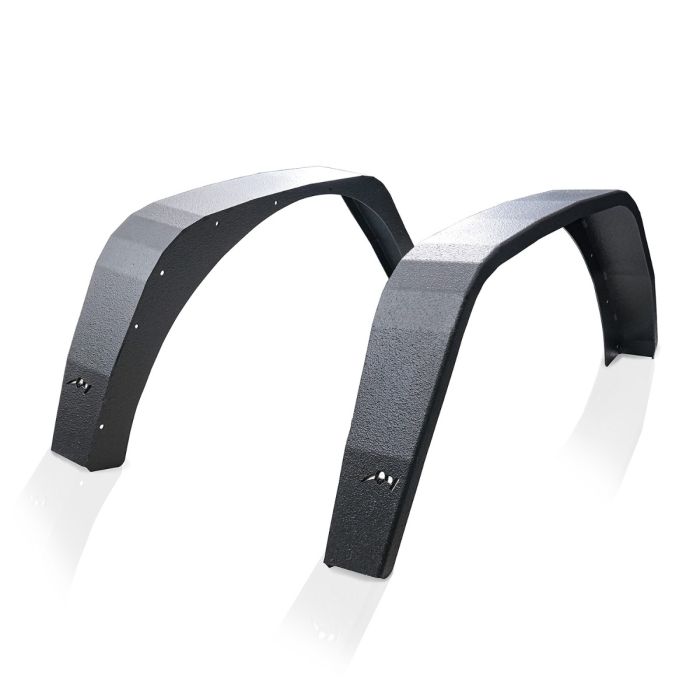 Reaper Off-Road JLFNDRX1-B Ripper Rear Fender Flare Kit for 18-22 Jeep Wrangler JL 