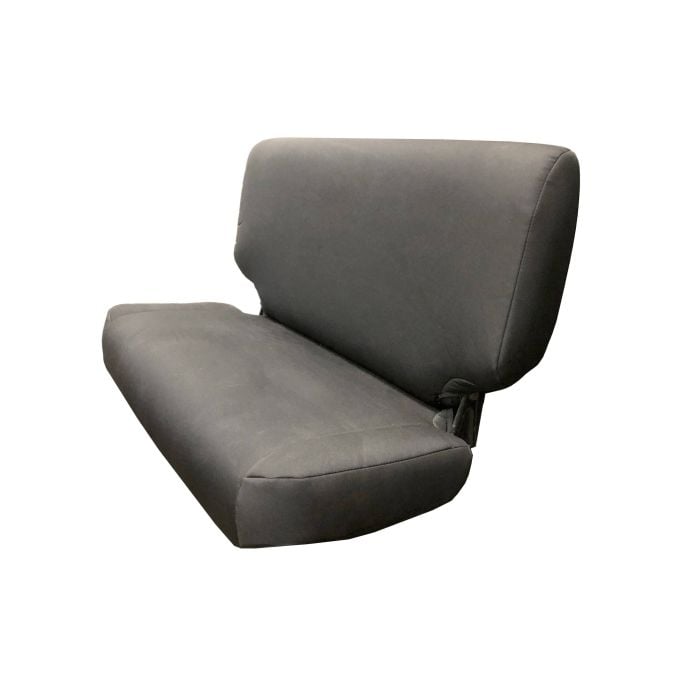 Jeep TJ Seat Covers Rear Bench 03-06 Wrangler TJ Baseline Performance Graphite Bartact