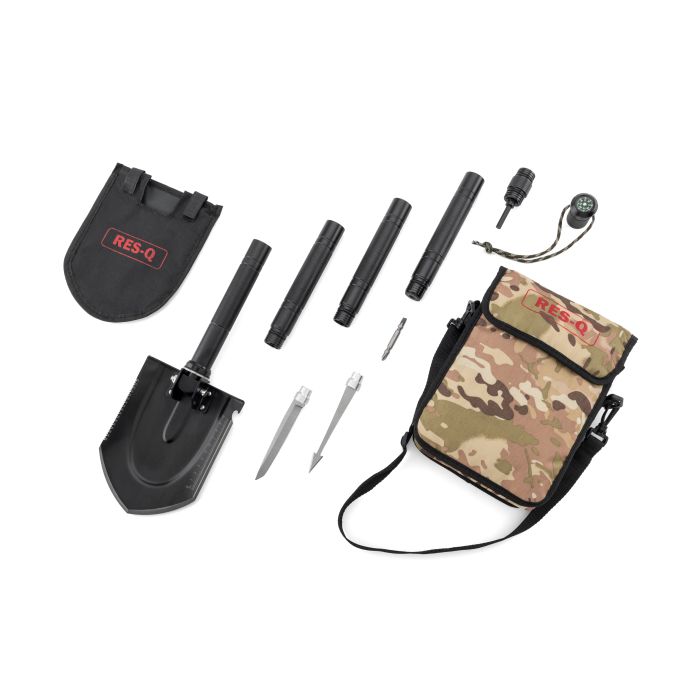 Quadratec RES-Q  Multi Function Trail Shovel 
