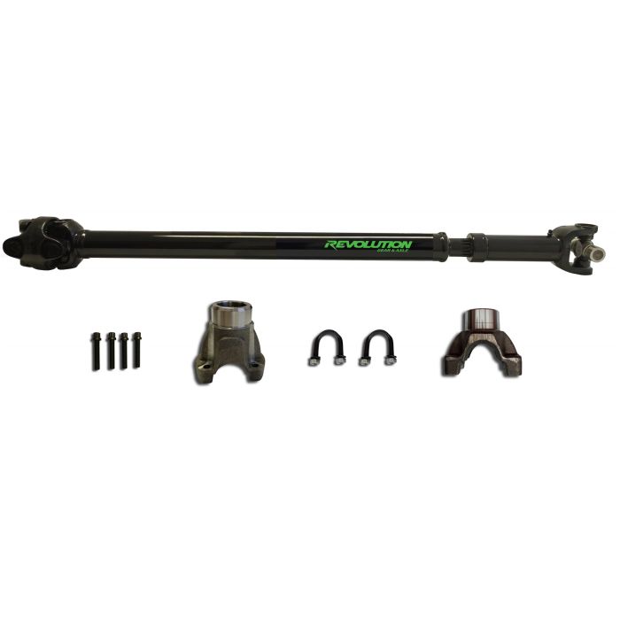 Jeep Wrangler JK Front 1310 CV Driveshaft 2 or 4 Door with Pinion Yoke Revolution Gear