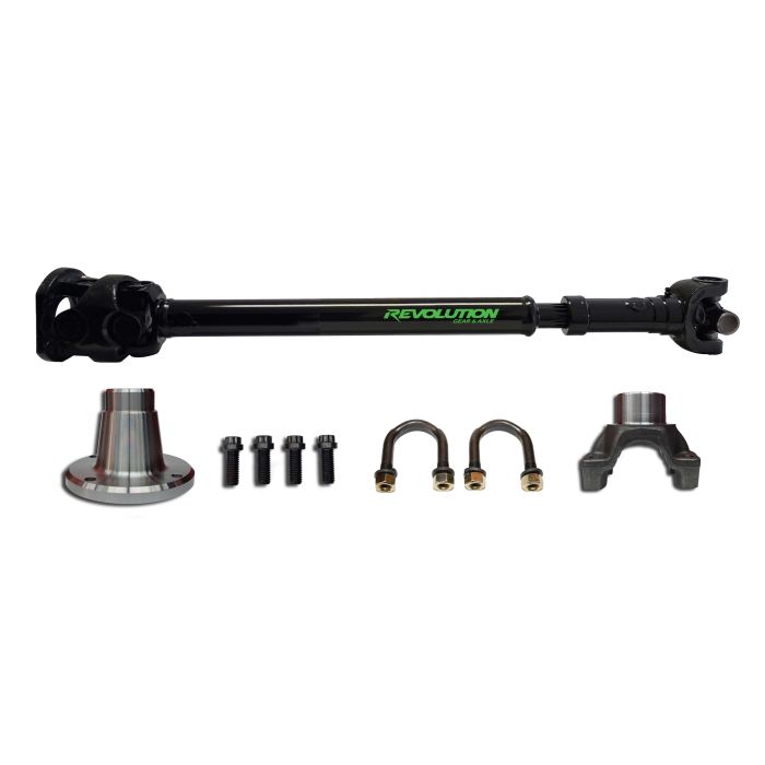 Jeep Wrangler JK Front 1350 CV Driveshaft 2 or 4 Door with Pinion Yoke Revolution Gear