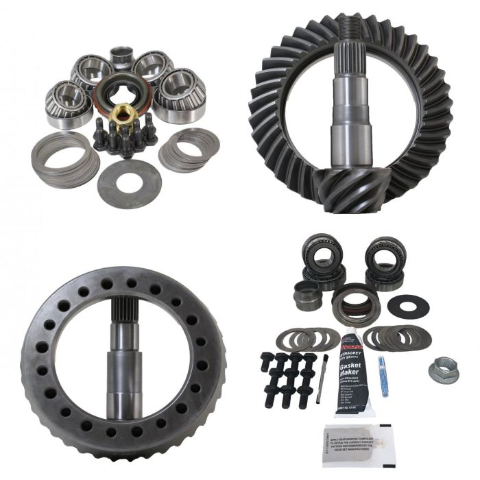 Jeep Wrangler TJ 1996-02 Dana 44 Thick Rear 5.13 Ratio Koyo Bearing Gear Package Revolution Gear