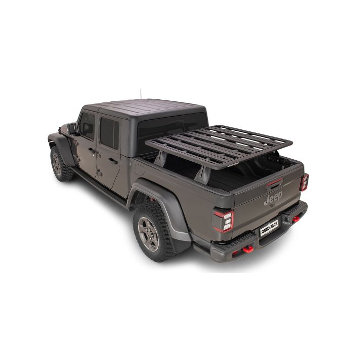 Rhino-Rack JC-01274  Reconn-Deck 2 Bar Truck Bed System with Pioneer Platform 52" X 56" for 20-22 Jeep Gladiator JT
