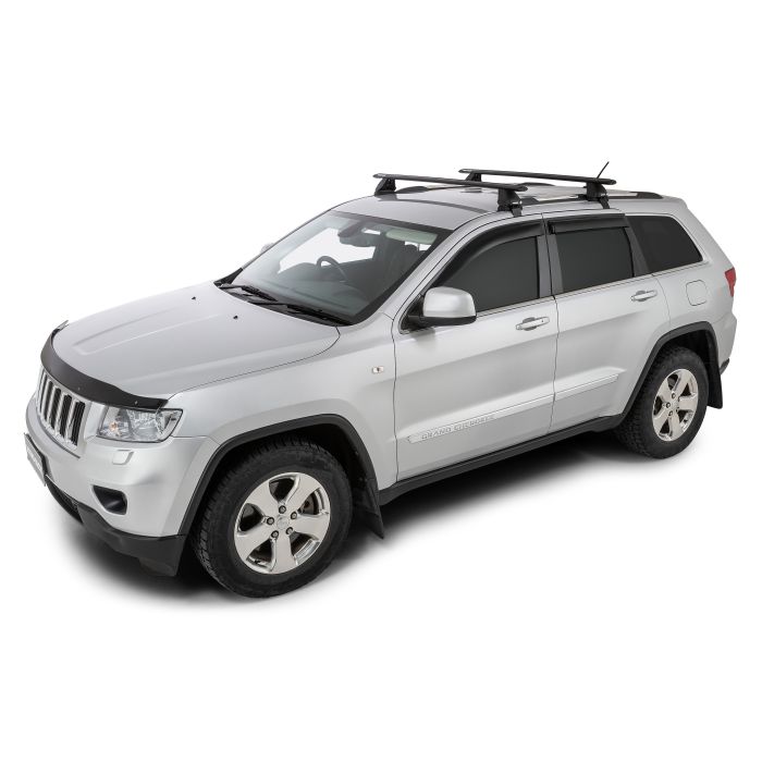 Rhino-Rack  Vortex 2500 Roof Rack System for 11-18 Jeep Grand Cherokee WK2 with Factory Plastic Rails