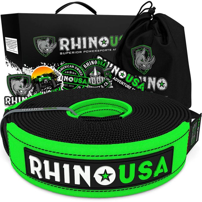 Rhino USA RNO-TOWSTRAP220 2" x 20' Ultimate Recovery Tow Strap 