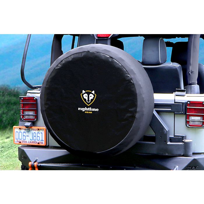 Rightline Gear 4x4 100T68 Adjustable Spare Tire Cover for 27”- 35” Tires