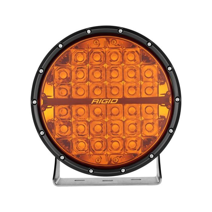 Rigid Industries 36522 360-Series Amber Pro 9" Pod with Amber Backlight 