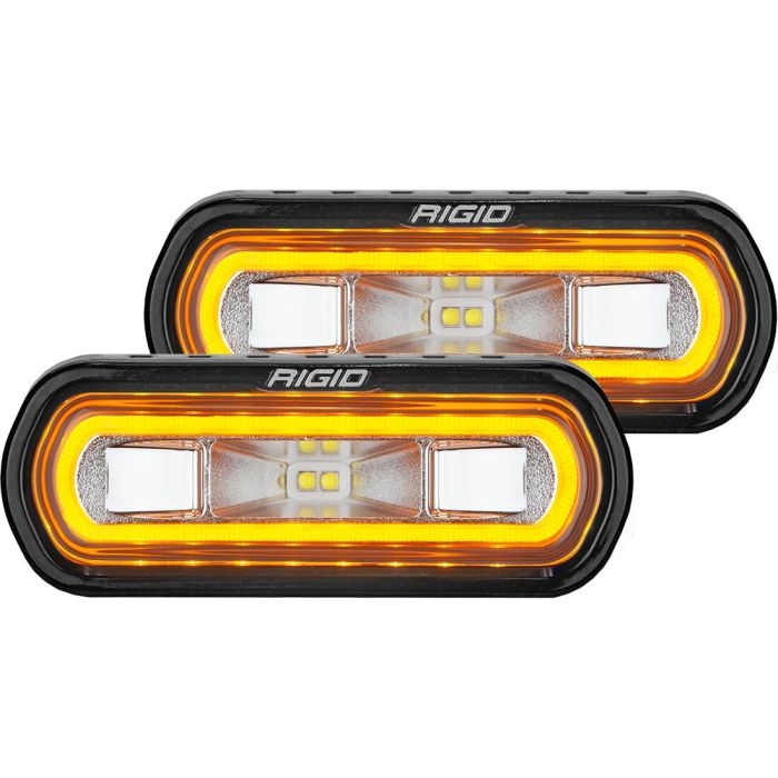 RIGID SR-L SPREADER POD AMBER HALO PAIR