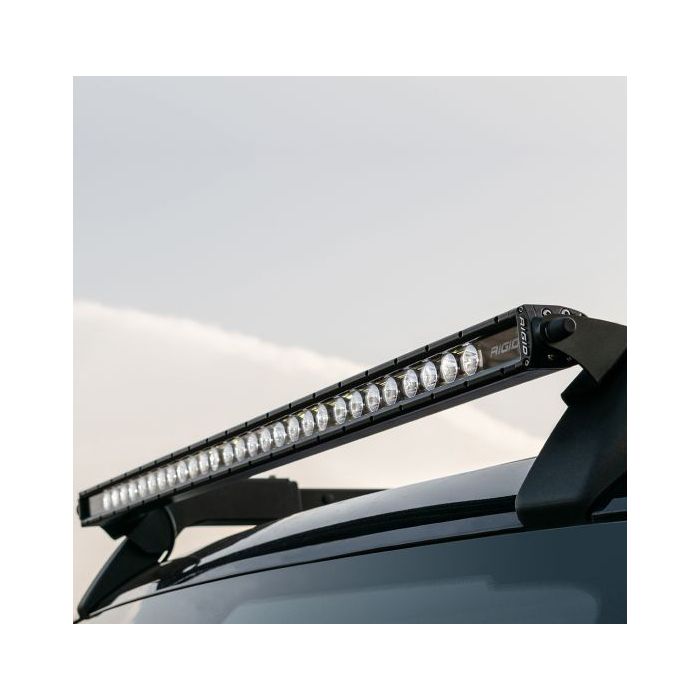 Rigid Industries 46726 Roof Rack Light Kit with SR Spot/Flood Combo Bar for 21-25 Ford Bronco with a Factory Roof Rack