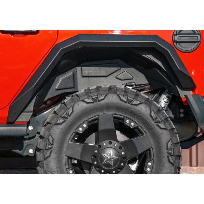 RIVAL Aluminum Rear Inner Fender Liners Jeep Wrangler JL