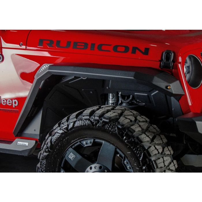 Rival 4x4  Aluminum Fender Flares for 18-25 Jeep Wrangler JL