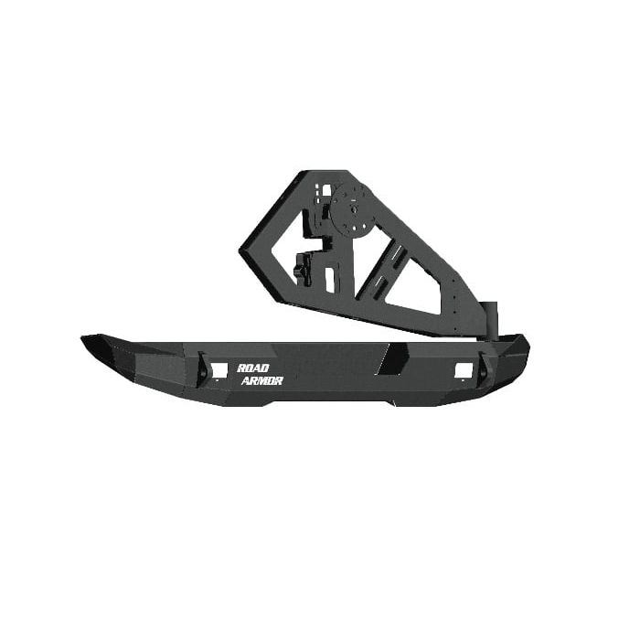 Road Armor  Stealth Mid Width Rear Bumper for 07-18 Jeep Wrangler JK