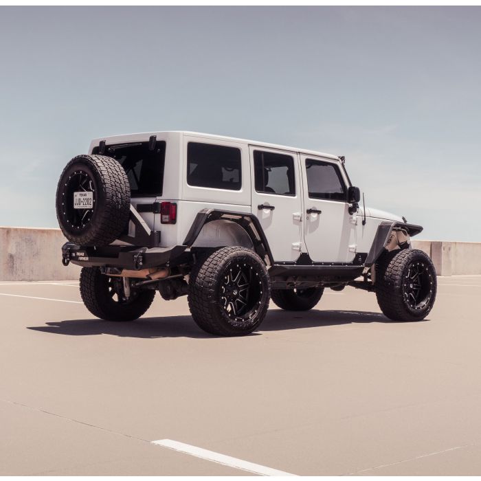 Road Armor  Stealth Mid Width Rear Bumper for 07-18 Jeep Wrangler JK