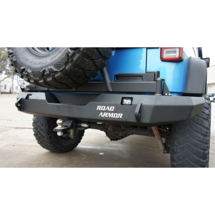 Road Armor  Stealth Full Width Rear Bumper for 07-18 Jeep Wrangler JK