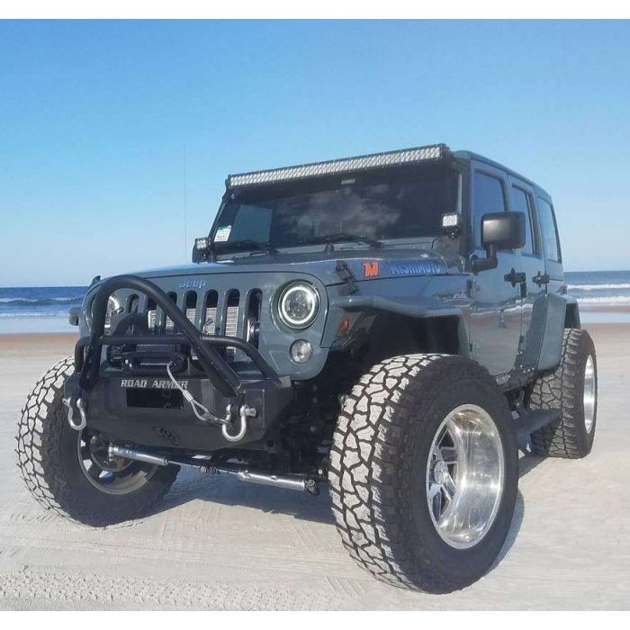 Road Armor  Defender Windshield Light Bar Mounts for 07-18 Jeep Wrangler JK