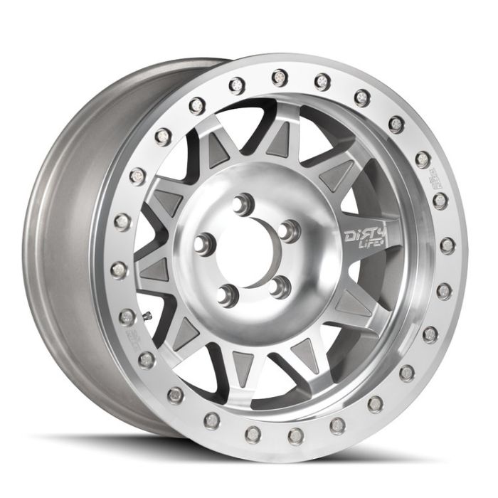 Dirty Life Race Wheels  Roadkill Race Beadlock Wheel for 84-06 Jeep Wrangler YJ, TJ and Cherokee XJ