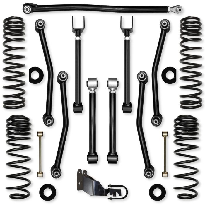Rock Krawler  2.5" Ultimate Adventure Mid-Arm Suspension System for 18-26 Jeep Wrangler JL Unlimited 4-Door