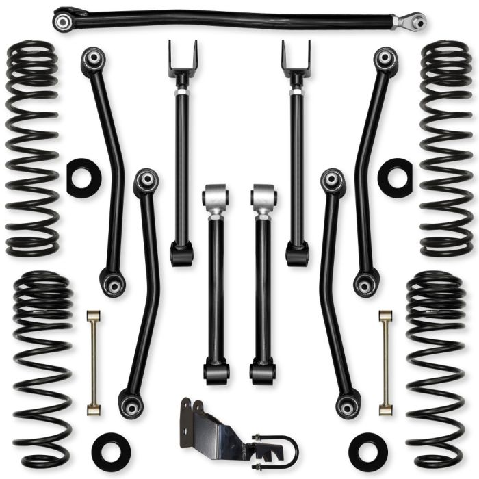 Rock Krawler  3.5" Ultimate Adventure Mid-Arm Suspension System for 18-26 Jeep Wrangler JL 2-Door