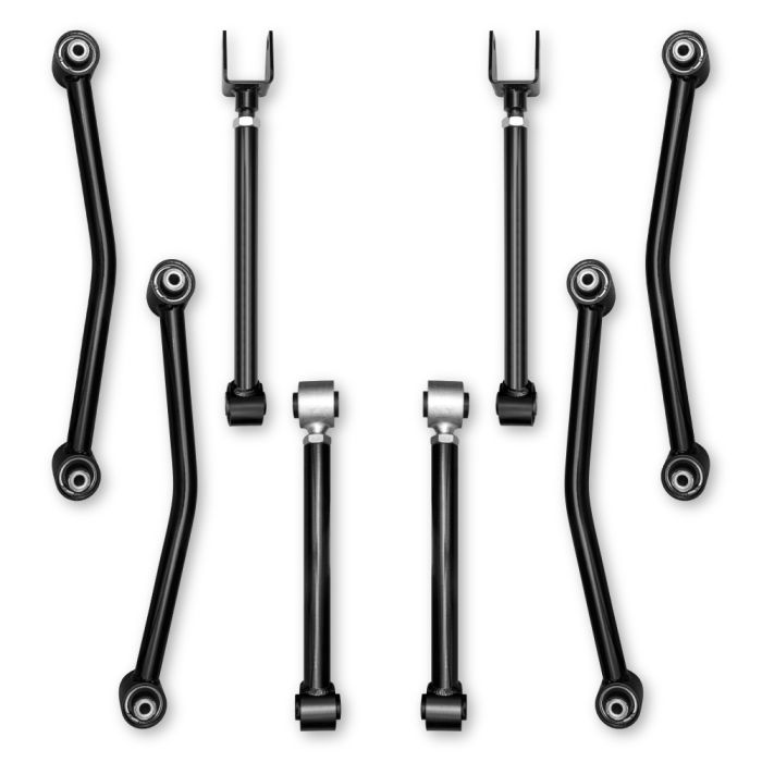 Rock Krawler RK07284B Adventure Series Control Arm Package for 18-26 Jeep Wrangler JL