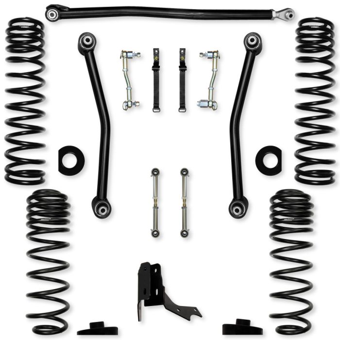 Rock Krawler  3.0" Adventure Mid-Arm Suspension System for 20-26 Jeep Gladiator JT Sport/Overland