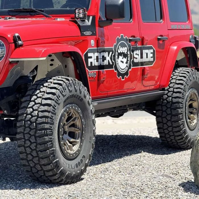 Rock Slide Engineering  Deluxe Rock Rail for 18-26 Jeep Wrangler JL Unlimited 4-Door & Gladiator JT