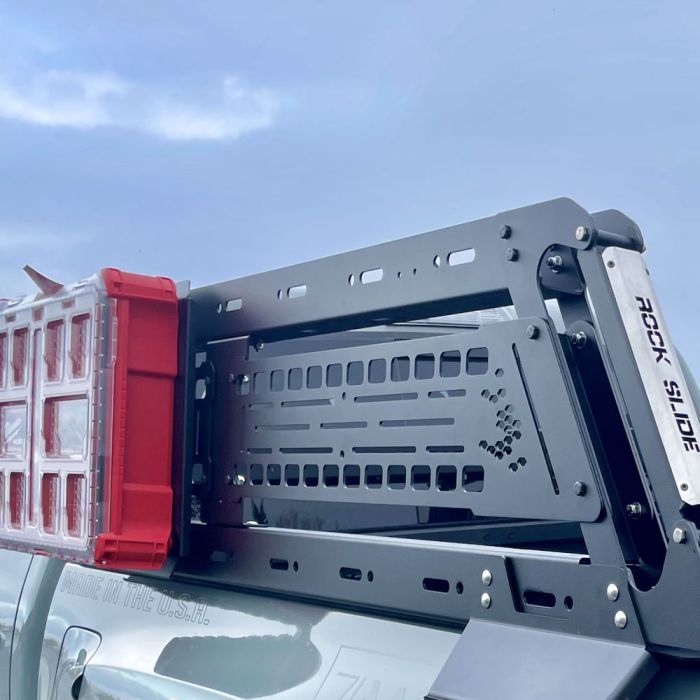 Rock Slide Engineering RK-101-JT1 Gladiator Overland Rack Fixed Side Panels for 20-24 Jeep Gladiator JT